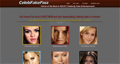Desktop Screenshot of celebfakepass.com